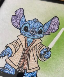 « STITCH - YODA » - ORIGINALE 1/1