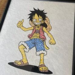 LUFFY - SIMPSON - ORIGINALE 1/1