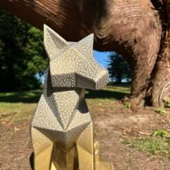 RENARD 51CM EN RESINE