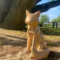 RENARD 26CM EN RESINE
