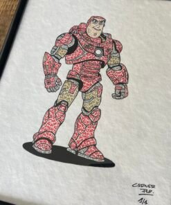 « BUZZ L’ÉCLAIR - IRON MAN » - ORIGINALE 1/1