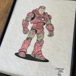 BUZZ L’ÉCLAIR - IRON MAN - ORIGINALE 1/1